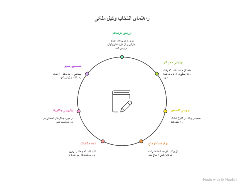 راهنمای انتخاب وکیل ملکی