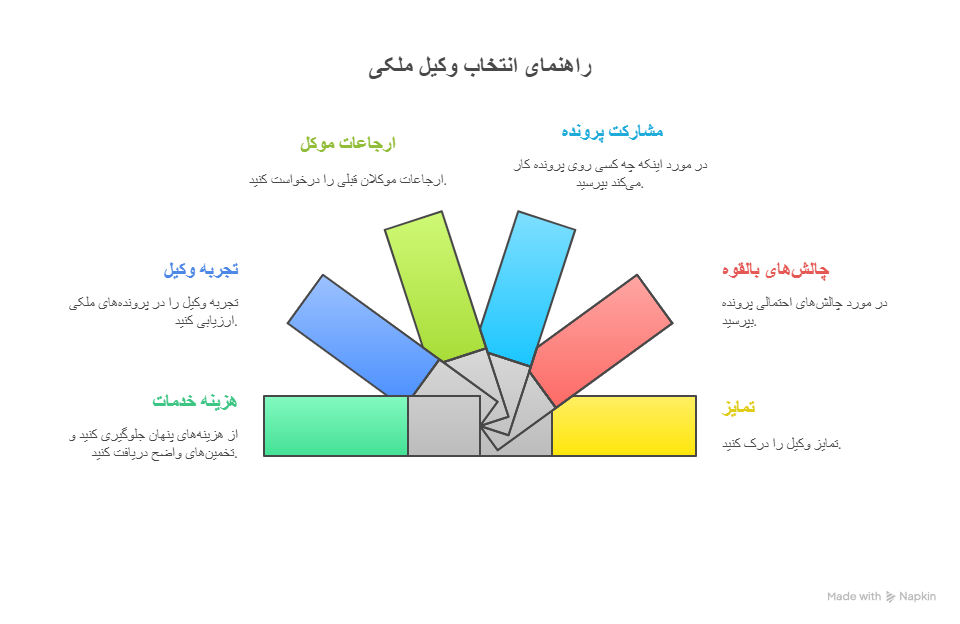 راهنمای انتخاب وکیل ملکی